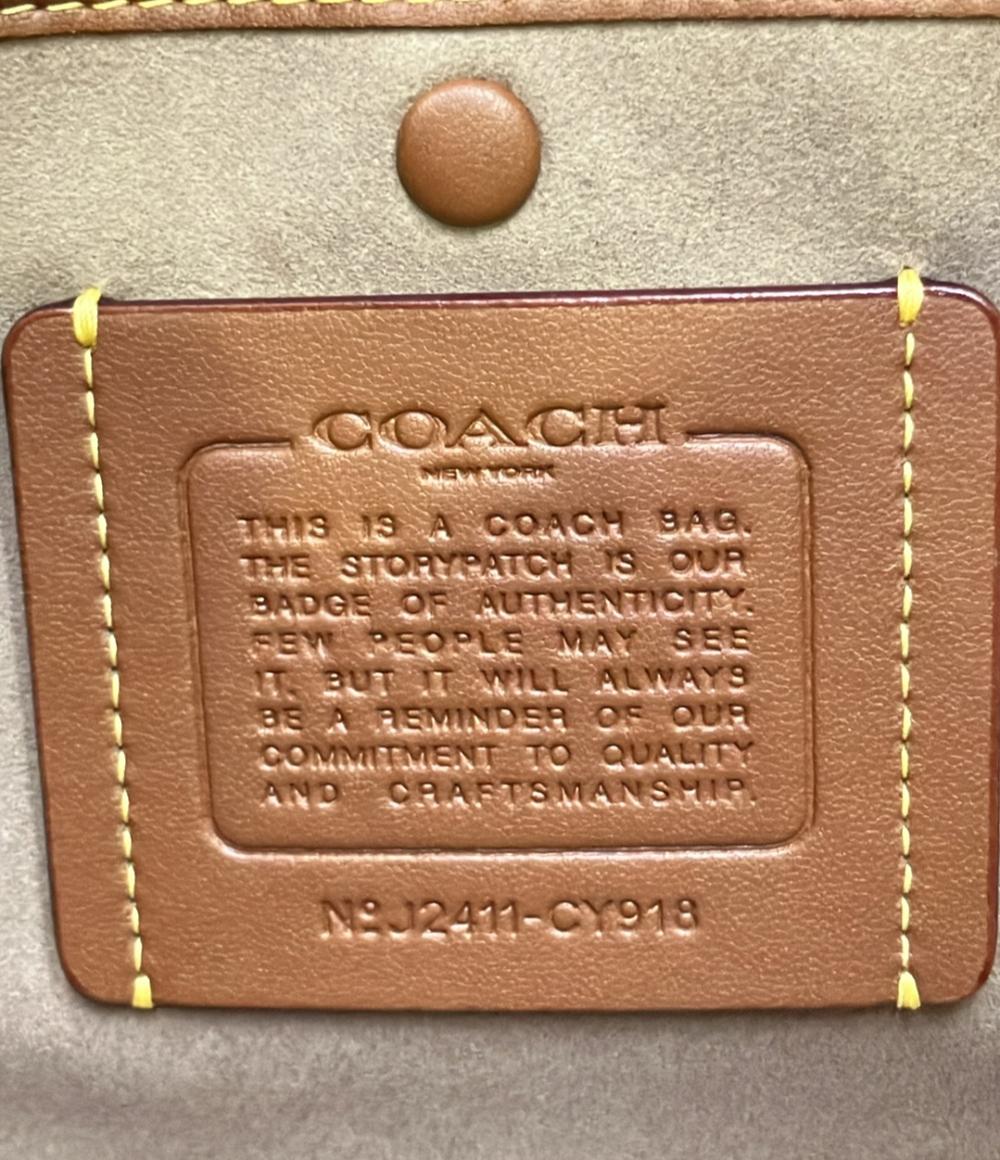 コーチ 2WAY ハンドバッグ ショルダーバッグ 斜め掛け バワリーサッチェル24 CY918 レディース COACH