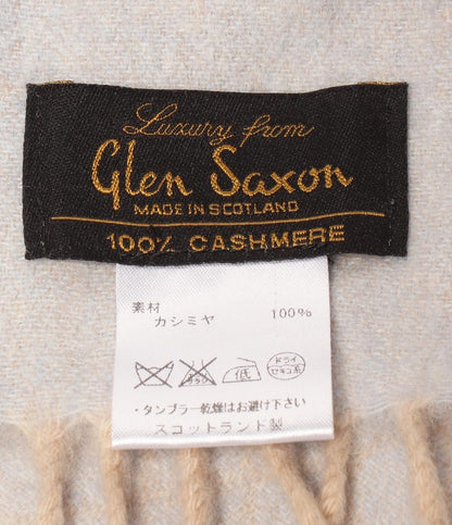 Glen Saxon 大判ストール カシミヤ100% レディース グレンサクソン
