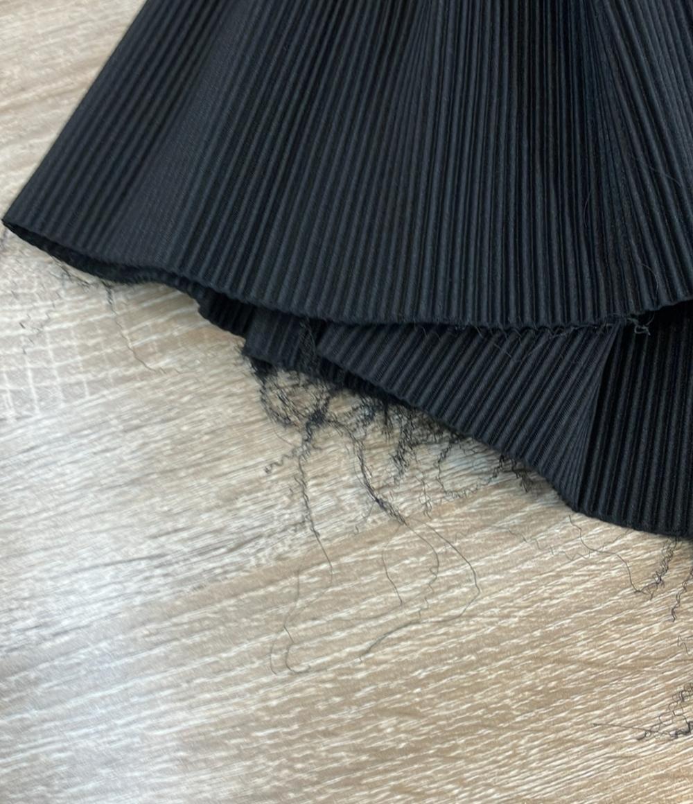 ヴィクトリアベッカム　ノースリーブ　ワンピース ブラック　38 VICTORIA VICTORIA BECKHAM ノースリーブワンピース プリーツ切替 DRVV