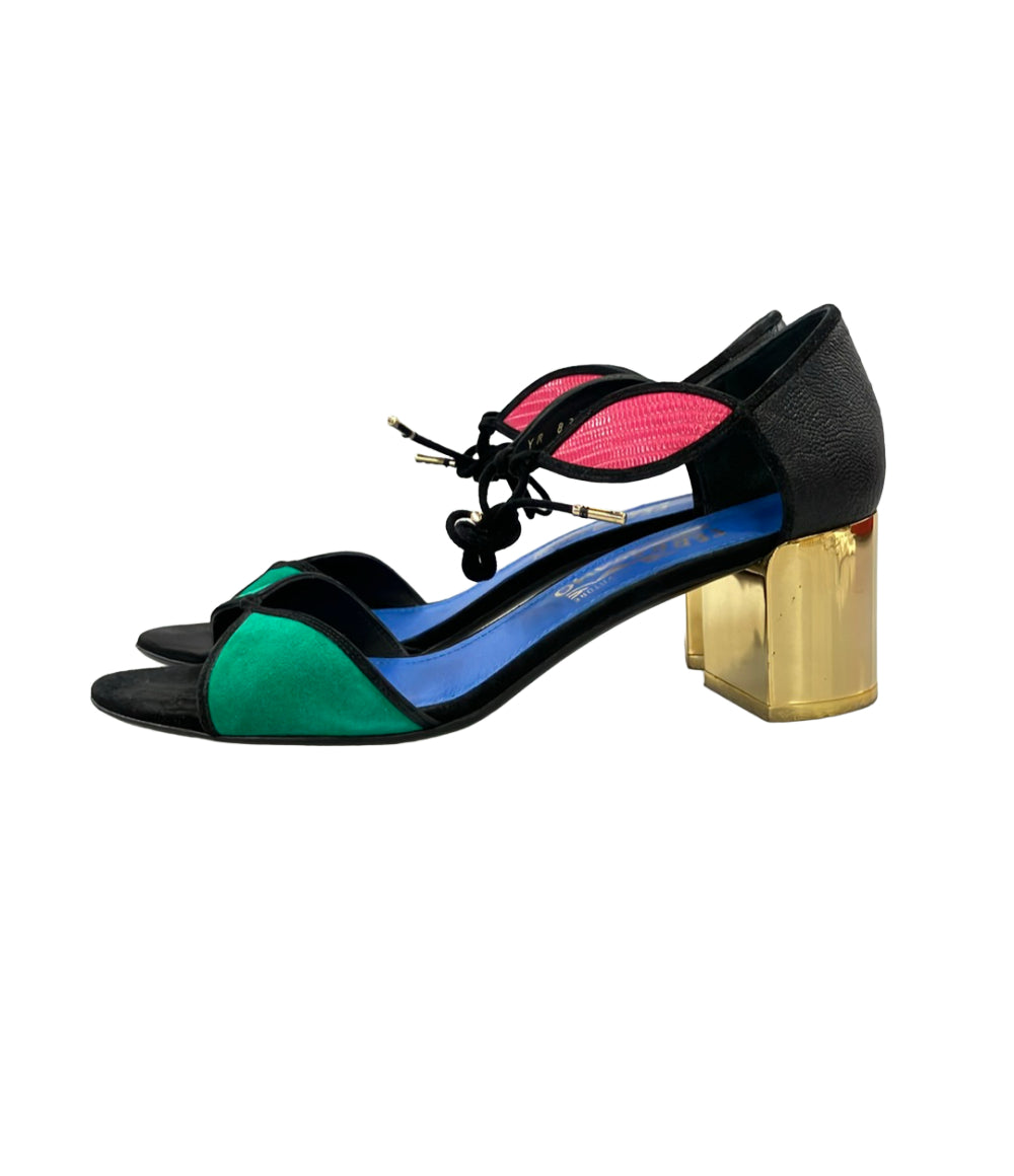 Salvatore Ferragamo サンダル レディース SIZE 7 D サルヴァトーレフェラガモ