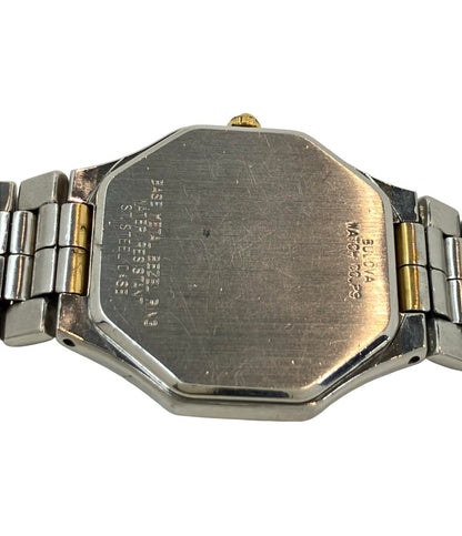 ブローバ 腕時計 クオーツ ホワイト レディース Bulova