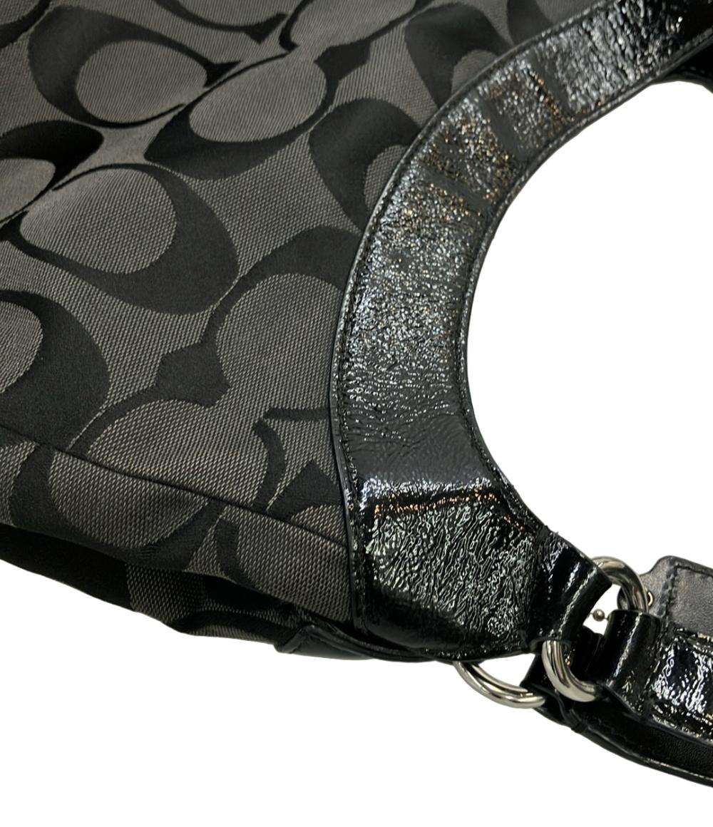 コーチ ショルダーバッグ 肩掛け キャンバス レザー シグネチャー F19251 レディース COACH