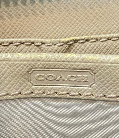 コーチ ラウンドファスナー長財布 レディース COACH