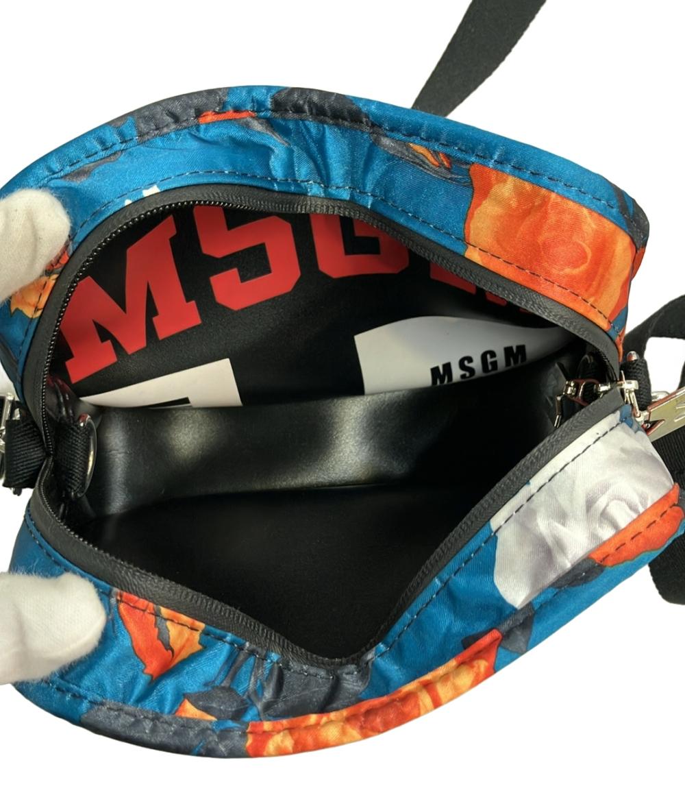 美品 MSGM ショルダーバッグ 斜め掛け ユニセックス エムエスジーエム