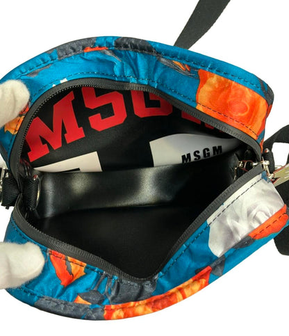 美品 MSGM ショルダーバッグ 斜め掛け ユニセックス エムエスジーエム