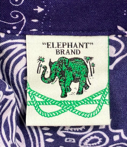 フリークスストア 半袖シャツ バンダナシャツ× ELEPHANT BRANDコラボ メンズ SIZE M (M) FREAK'S STORE