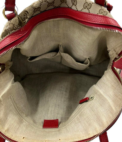 訳あり GUCCI トートバッグ GGキャンバス 449243 524947 レディース グッチ