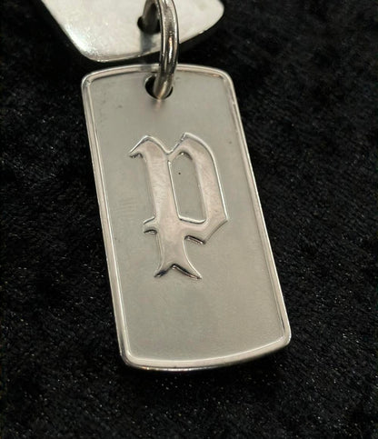 ポリス ペンダントトップ ダブルプレート メンズ POLICE