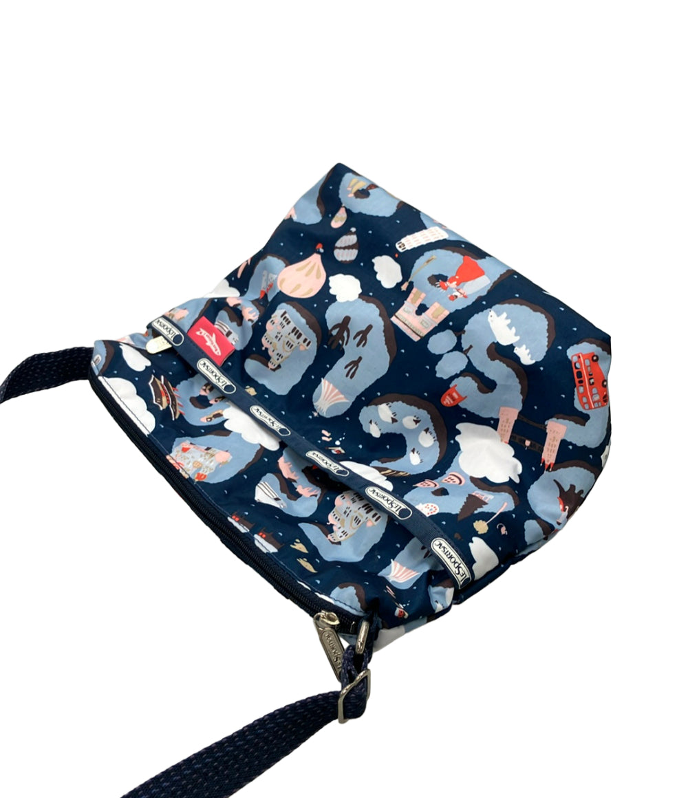 美品 LeSportsac ショルダーバッグ 斜め掛け レディース レスポートサック