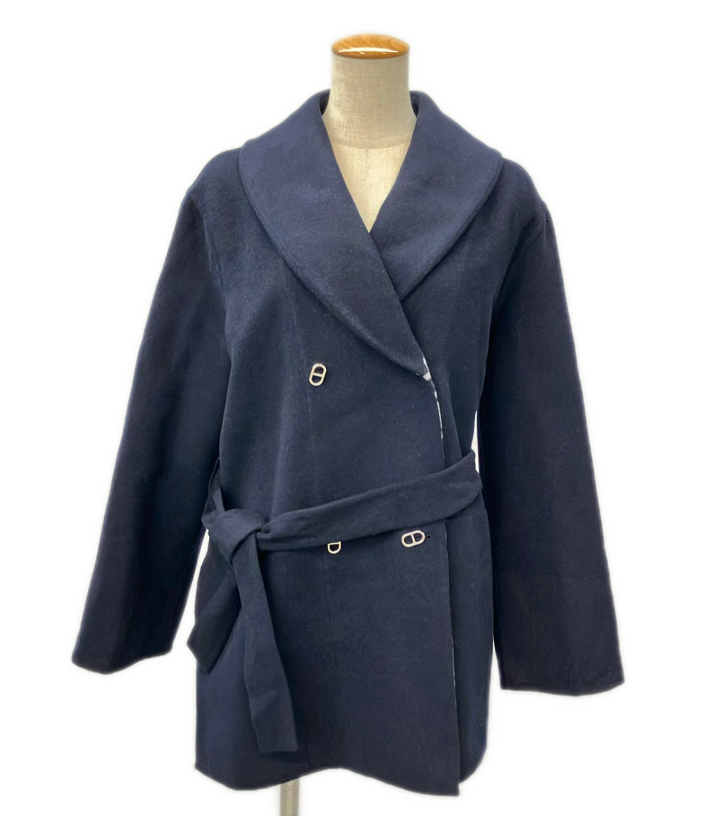 HERMES シェーヌダンクル ピーコート H5E0240DE レディース SIZE 38 (S) エルメス