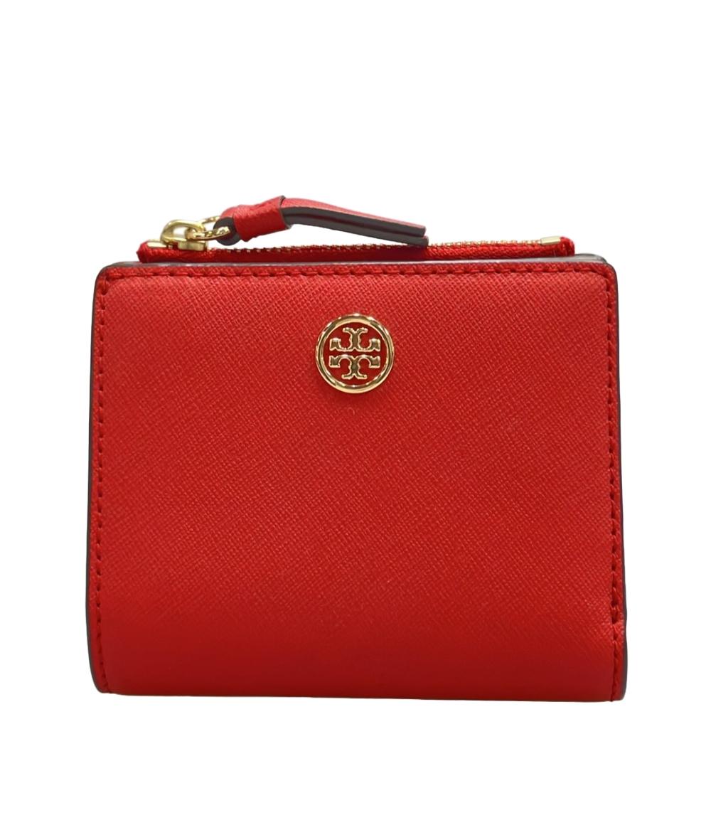 TORY BURCH トリーバーチ 二つ折り財布 グレージュの通販はau PAY