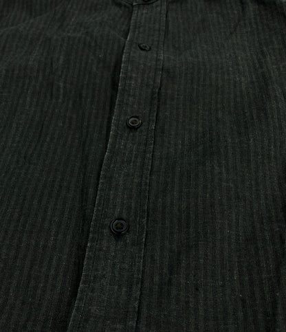 MINEDENIM 長袖シャツ バンドカラー メンズ SIZE 2 (L) マインデニム