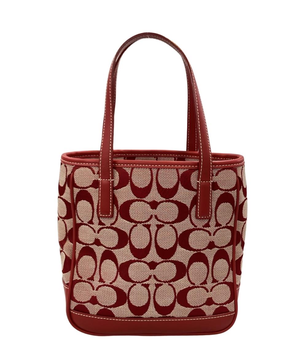 美品 COACH ハンドバッグ シグネチャー 6087 レディース コーチ