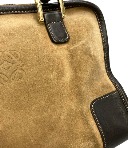 LOEWE ハンドバッグ スウェード アマソナ28 レディース ロエベ