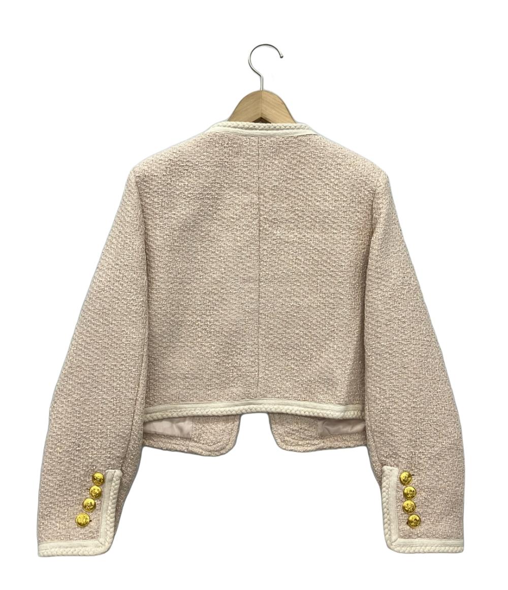 美品 フレリール ツイードジャケット レディース Flelile