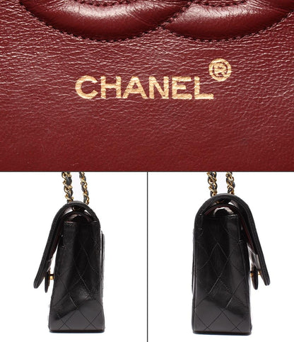 シャネル ハンドバッグ ショルダーバッグ 肩掛け ダブルフラップ ダブルチェーン ゴールド金具 マトラッセ25 CHANEL