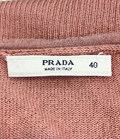 PRADA ビジューキャミソール カシミヤ シルク レディース SIZE 40 (S) プラダ