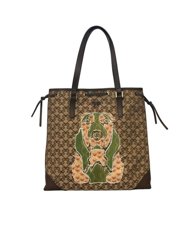 Anya Hindmarch トートバッグ 肩掛け ロゴ 犬 ドッグ レディース アニヤハインドマーチ