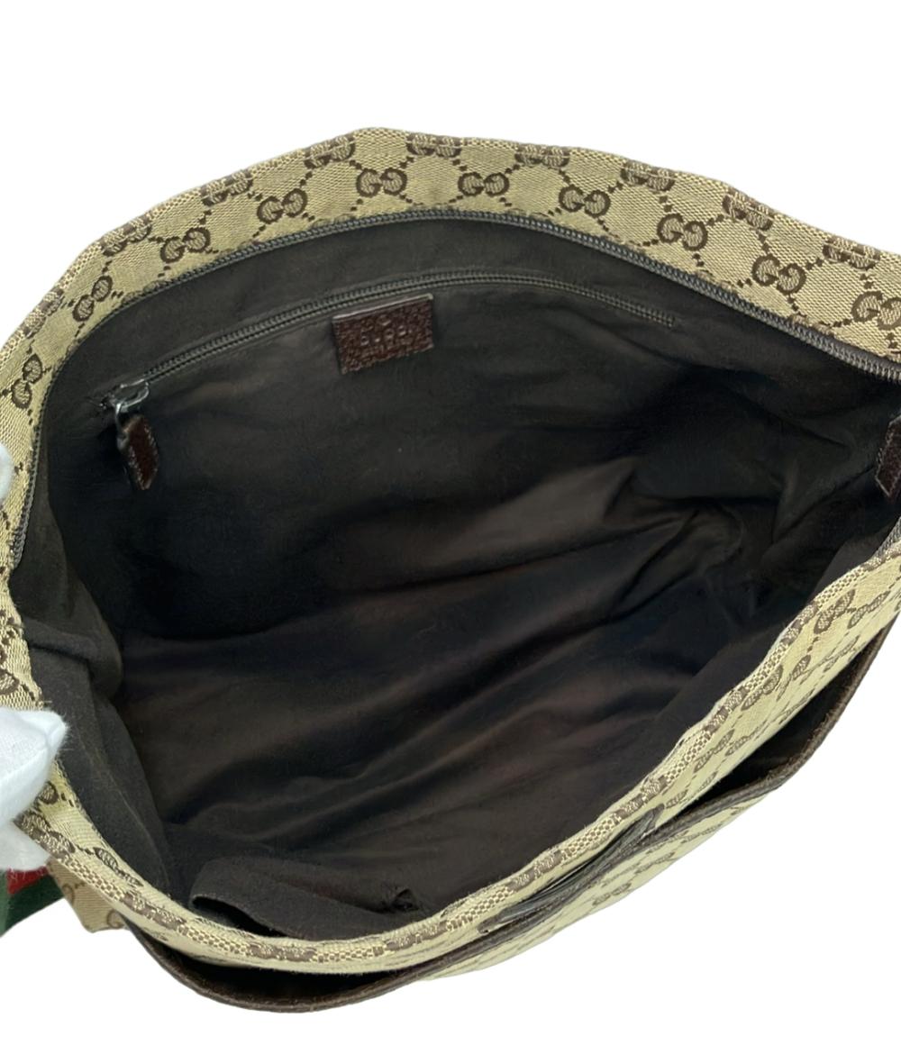 R90★ GUCCI　ショルダーバッグ　189751 GUCCI】グッチ GGキャンバス シェリーライン 189751 ショルダーバッグ