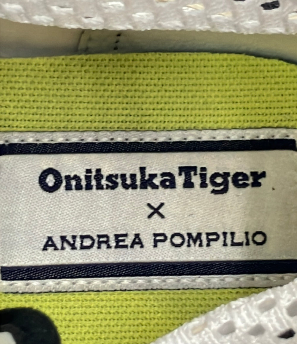 ONITSUKA TIGER ANDREA POMPILIO ミドルカットスニーカー メッシュ メンズ SIZE 27.0 オニツカタイガー アンドレアポンピリオ