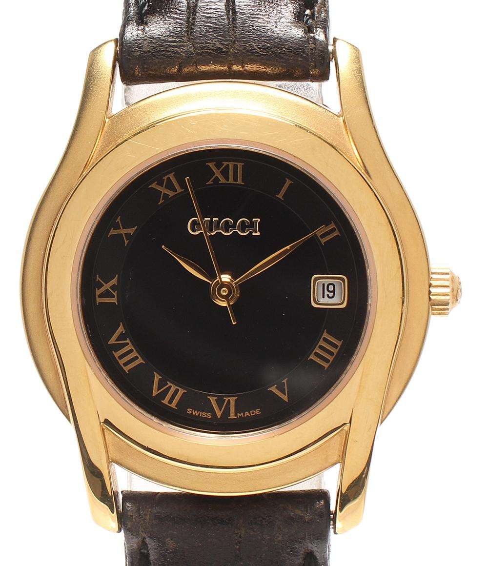 GUCCI 腕時計 クオーツ ブラック 5400L レディース グッチ