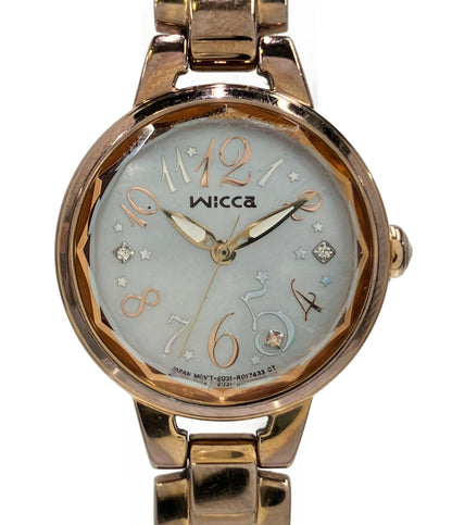 CITIZEN 腕時計 ウィッカ wicca ソーラー E031-R004638 レディース シチズン