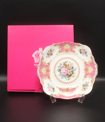 ROYAL ALBERT スクエアプレート 皿 25cm レディカーライル ロイヤルアルバート