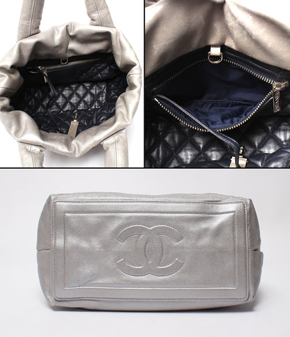 CHANEL ハンドバッグ トートバッグ 13番台 シルバー金具 コココクーン レディース シャネル