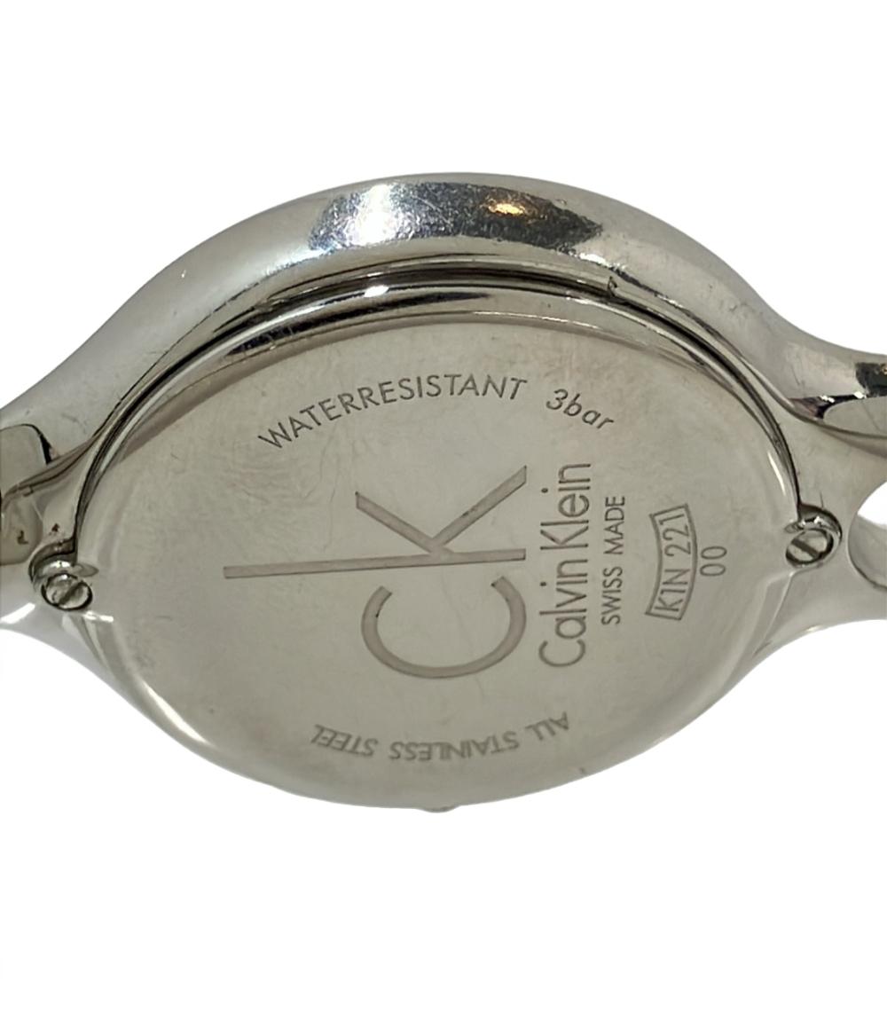 Calvin klein 腕時計 クオーツ シルバー K1N 221 レディース カルバンクライン