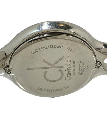 Calvin klein 腕時計 クオーツ シルバー K1N 221 レディース カルバンクライン