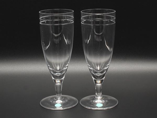 ティファニー ビアグラス ワイン シャンパン 2点セット ペア アトラス ピルスナー TIFFANY&Co.