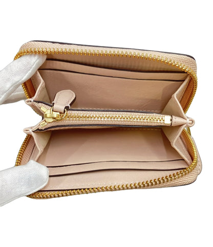 美品 ポロ・ラルフローレン ラウンドファスナー二つ折り財布 レディース POLO RALPH LAUREN