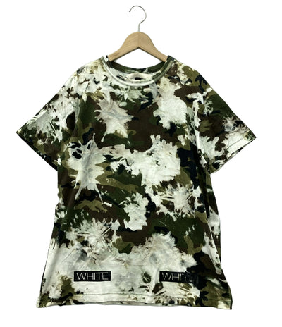 オフホワイト 半袖Tシャツ 迷彩柄 メンズ SIZE S (S) OFF-WHITE