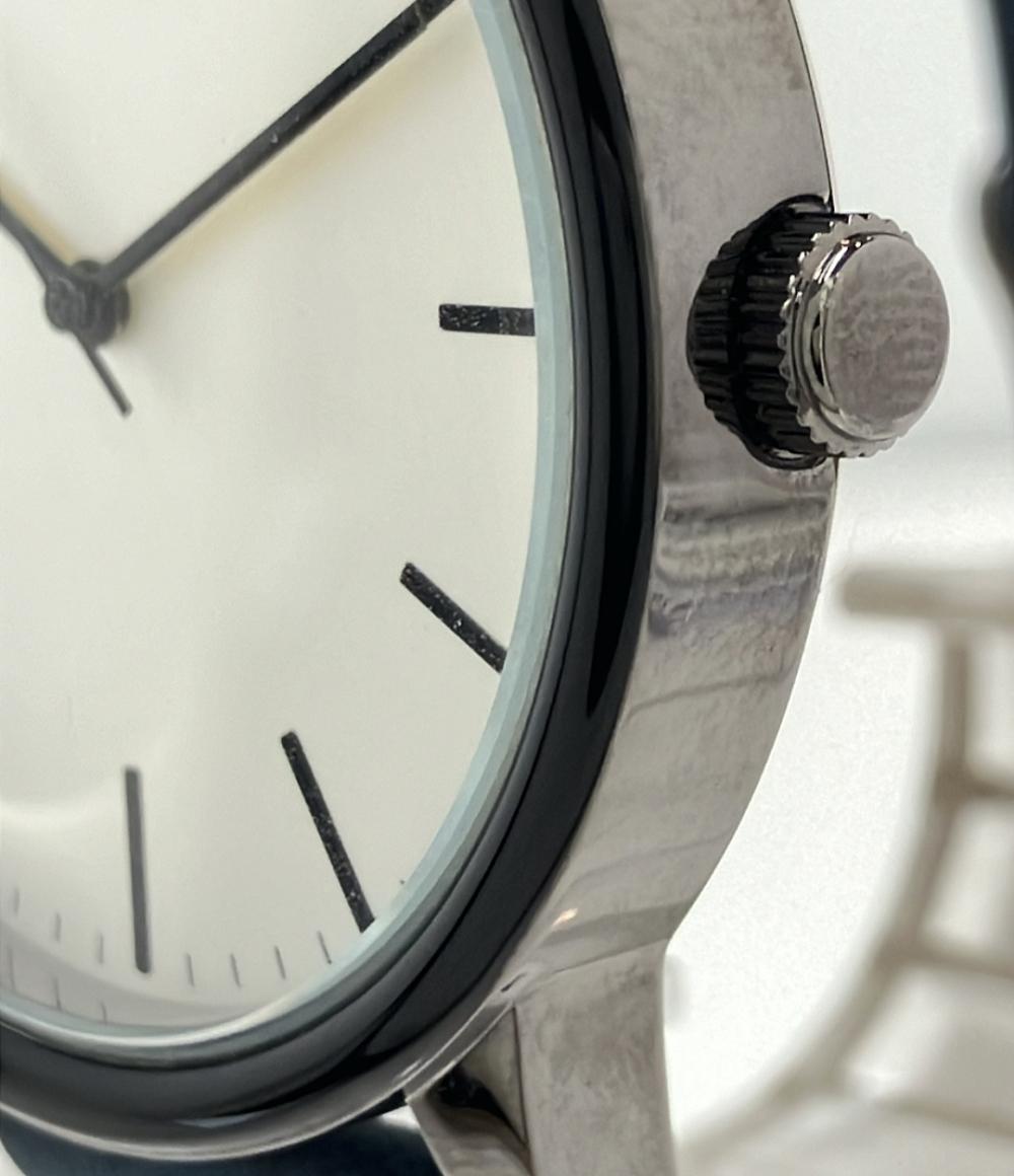 ナティート 腕時計 クオーツ シルバー FDC105 メンズ nattito