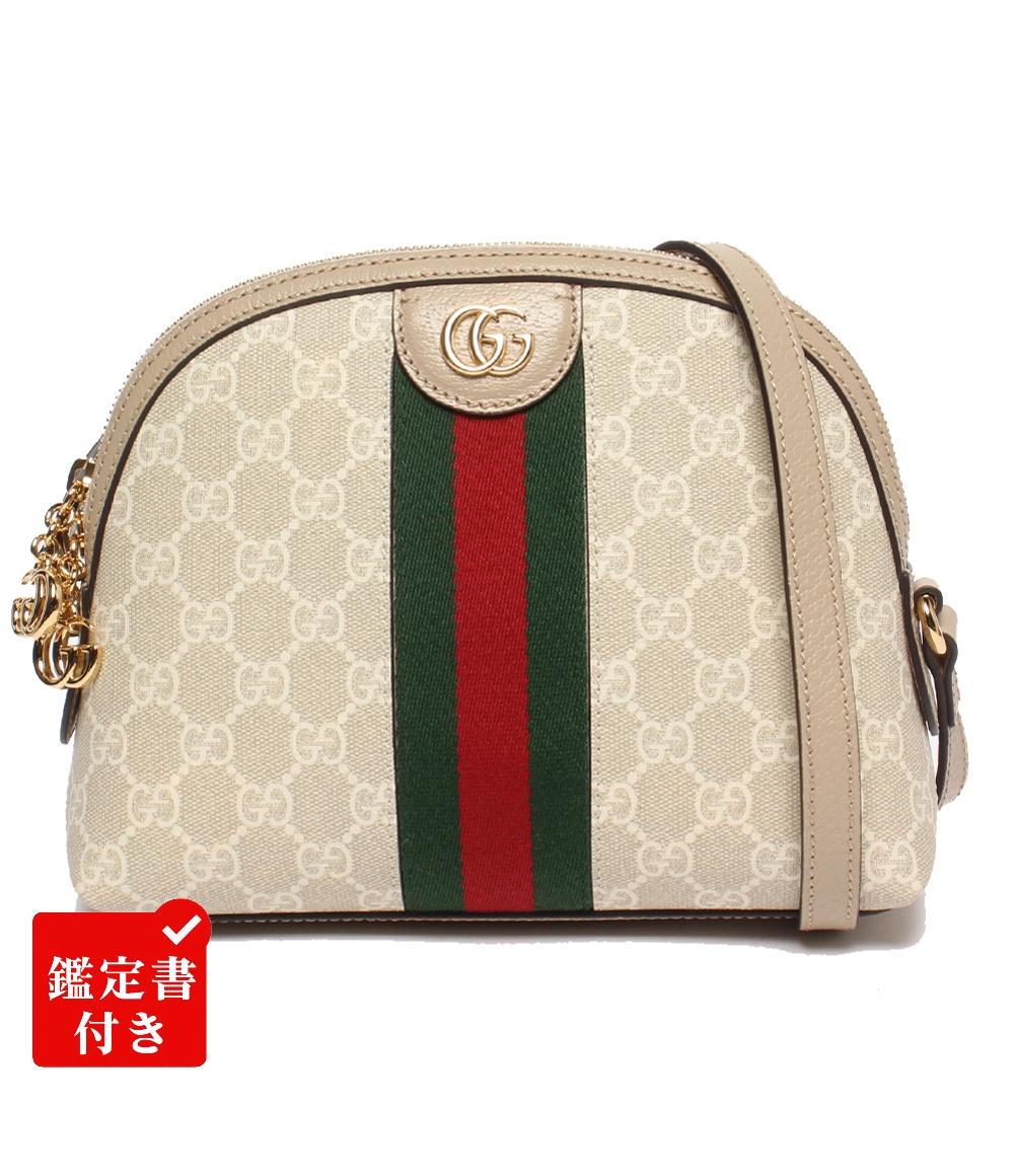 美品 GUCCI ショルダーバッグ 斜め掛け オフディア GGスプリーム 499621 486628 レディース グッチ