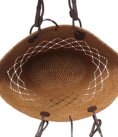 美品 ロエベ ハンドバッグ ショルダーバッグ 肩掛け かごバッグ レディース LOEWE