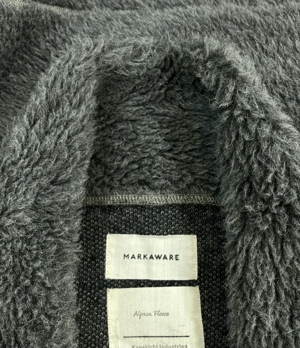 markaware ジップアップ ベスト アルパカ メンズ SIZE 3 マーカウェア