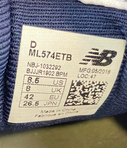 NEW BALANCE ローカットスニーカー ML574ETB メンズ SIZE 26.5 (M) ニューバランス