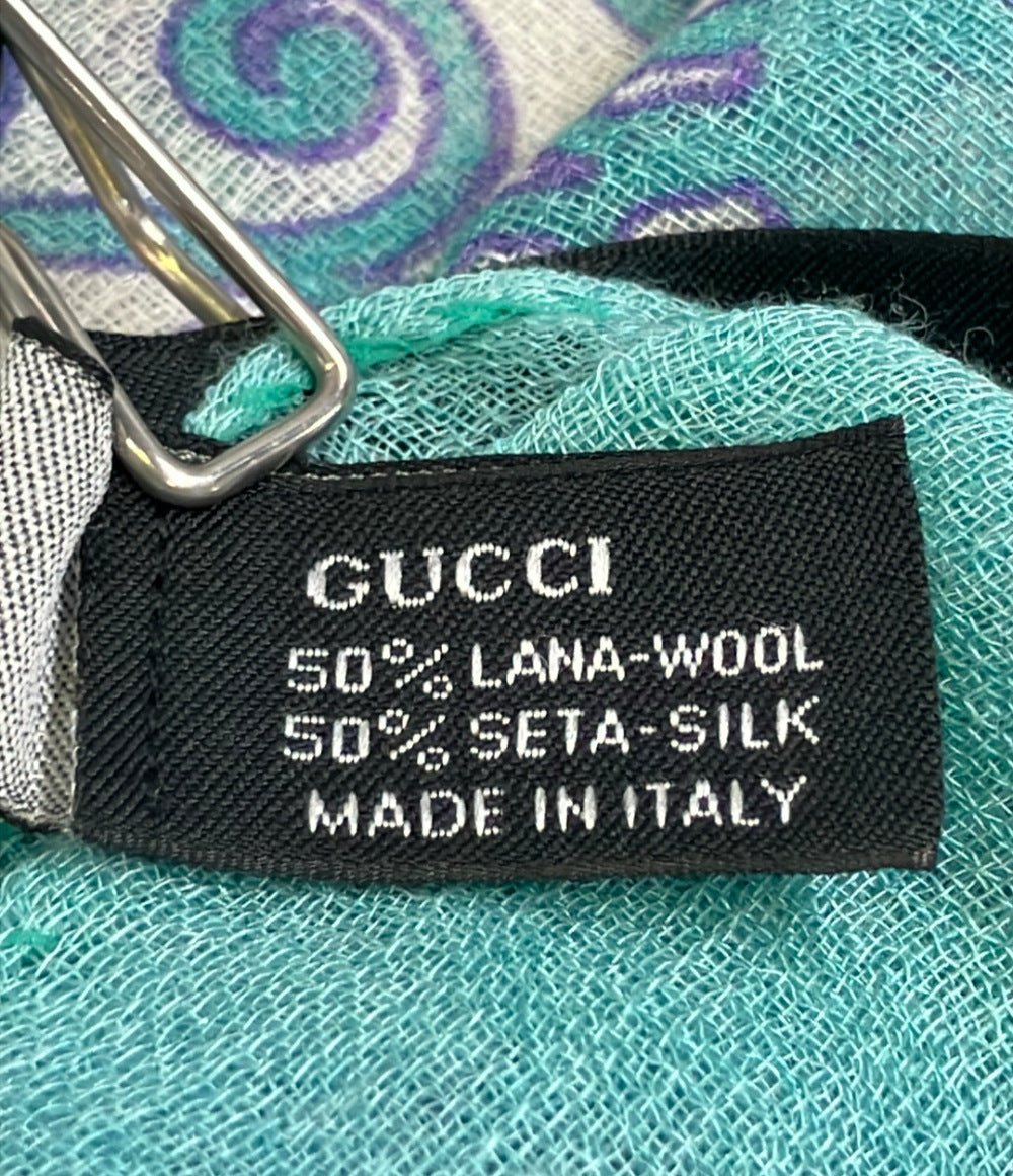 GUCCI ストール ペイズリー柄 レディース グッチ