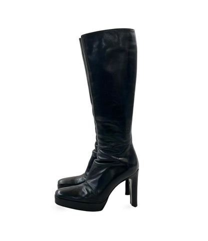 訳あり GUCCI ロングブーツ レディース SIZE 34 1/2 (21.5cm) グッチ