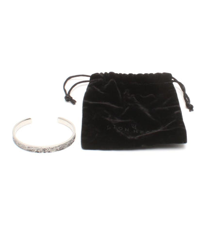 美品 LION HEART バングル 花柄 フラワー メンズ ライオンハート