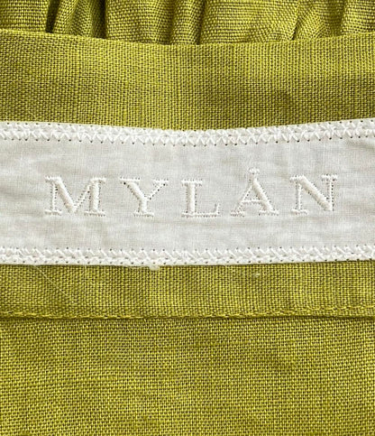 マイラン フィッシュテールリネンラップスカート レディース SIZE F (M) MYLAN