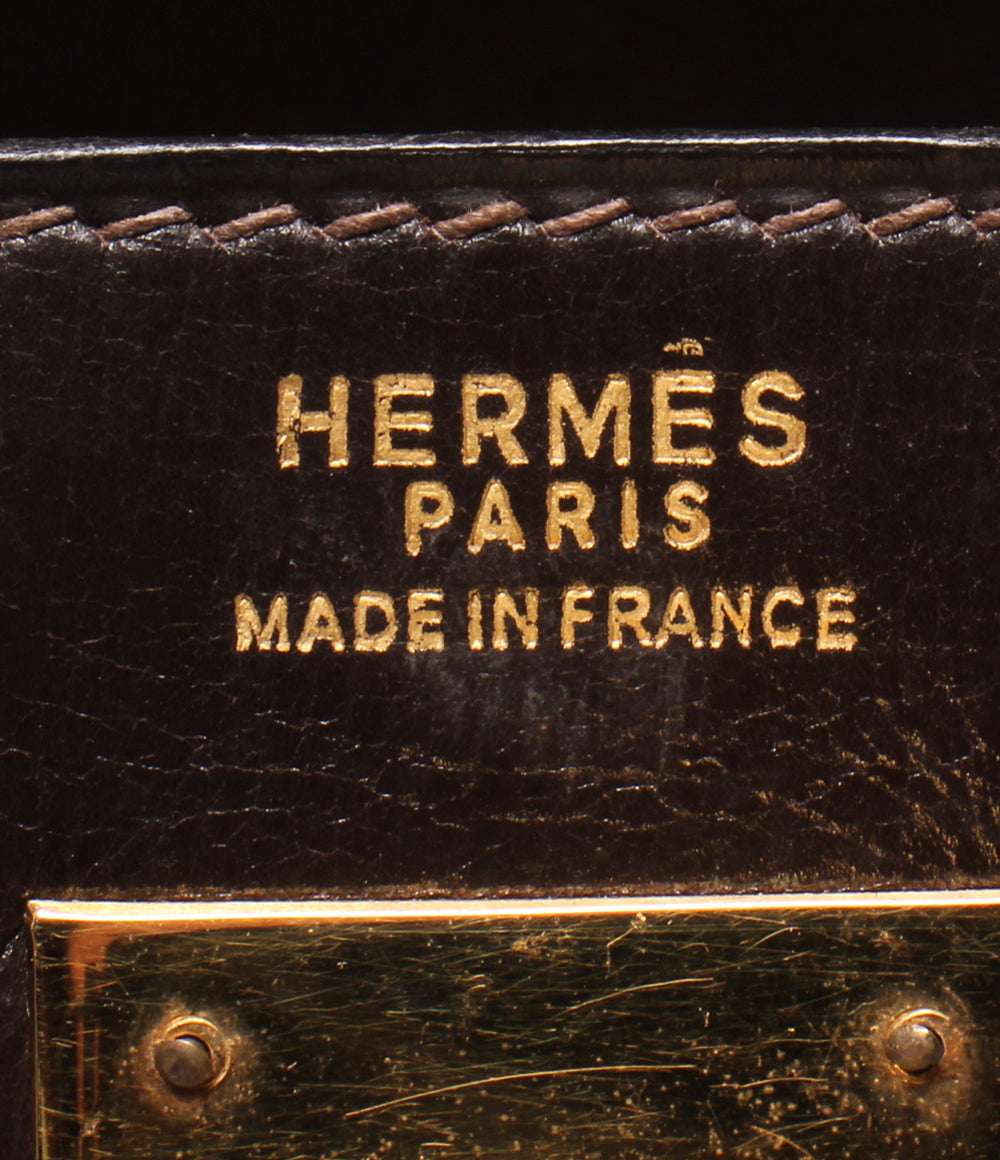 HERMES ハンドバッグ ◯G刻印 ゴールド金具 ボックスカーフ ケリー 32 レディース エルメス