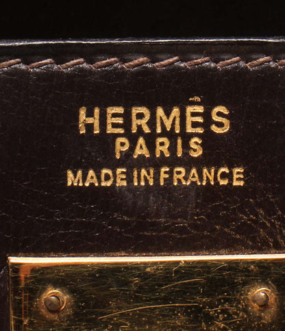 HERMES ハンドバッグ ◯G刻印 ゴールド金具 ボックスカーフ ケリー 32 レディース エルメス