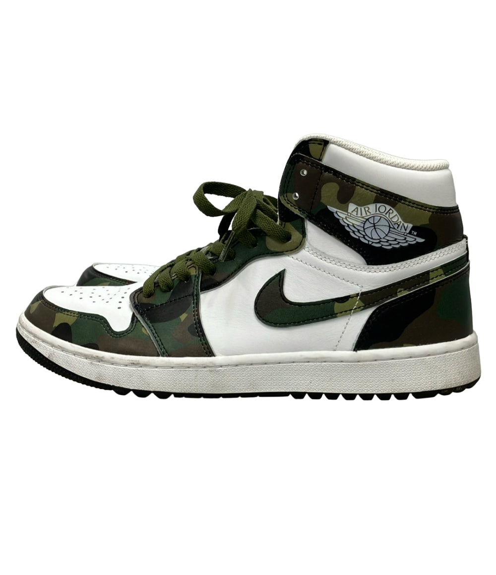 NIKE ハイカットスニーカー エアジョーダン1 ハイ ゴルフ DQ0660-300 メンズ SIZE 29.0 ナイキ