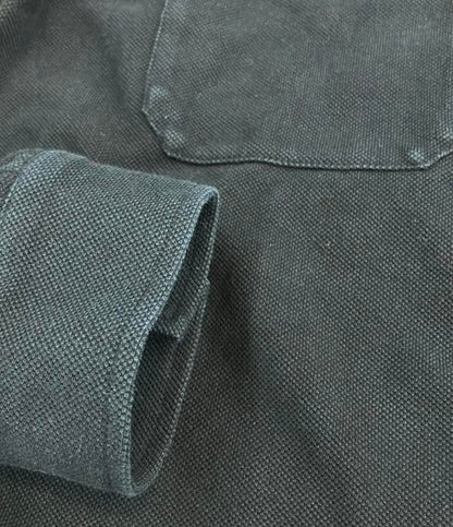 SAINT LAURENT 長袖シャツ ピケシャツ ダブルポケット メンズ SIZE L サンローラン