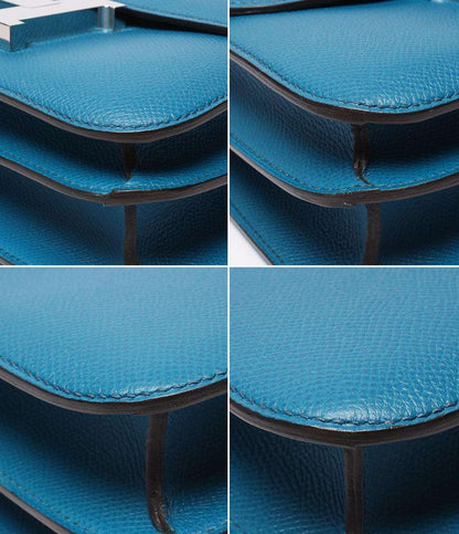 美品 HERMES ショルダーバッグ □R刻印 シルバー金具 ヴォーエプソン コンスタンス3 24 レディース エルメス