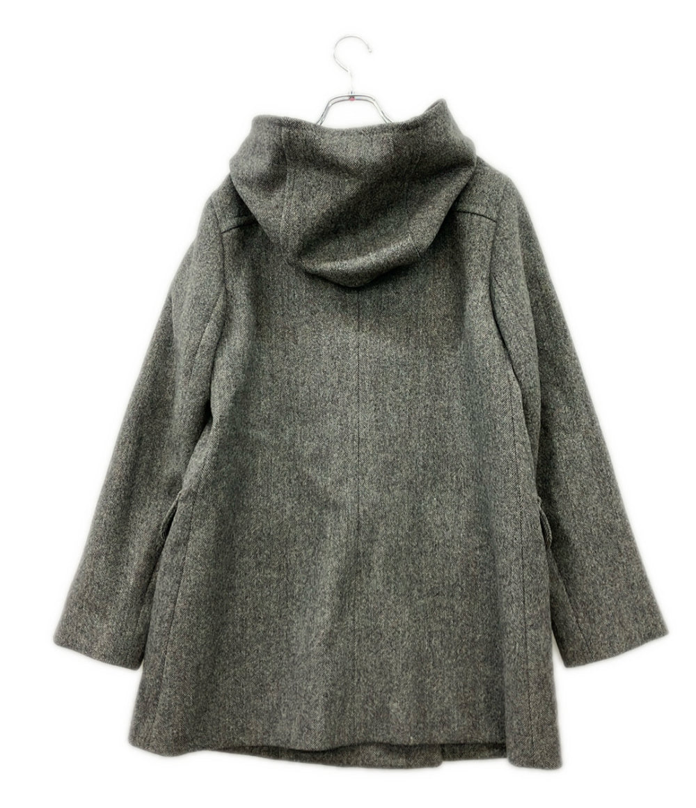 PRADA ウール フーデッド ピーコート 88747 レディース SIZE 42 プラダ