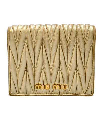 Miu Miu 二つ折り財布 レディース ミュウ ミュウ