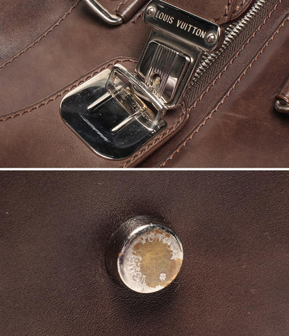 LOUIS VUITTON ボストンバッグ トラベルバッグ キュイールベキア グリモ メンズ ルイ・ヴィトン